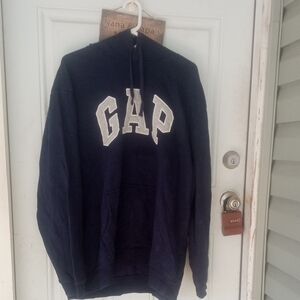 2XL Vintage Gap Blue Hoodie